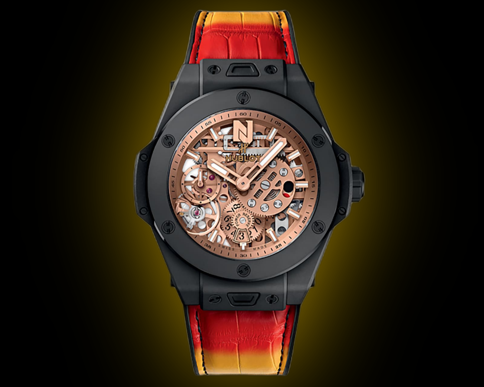 Hublot Big Bang Meca 10 414.CI Silver Dial, Ceramic, 45.0 mm, Meca