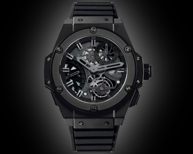 Hublot King Power Skeleton Dial, Black Ceramic, mm