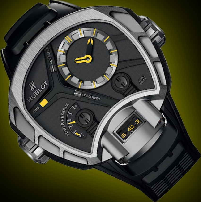 Hublot Exclusives 902.NX Black Dial, Titanium, Key of Time, Manual