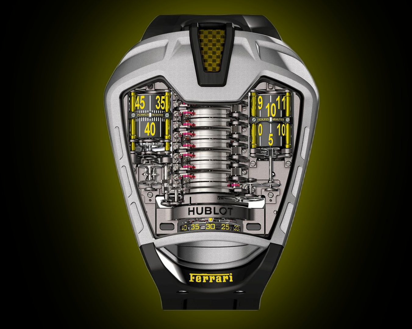 Hublot MP 05 905.NX Skeleton Dial, Titanium, 46.0 mm, Laferrari