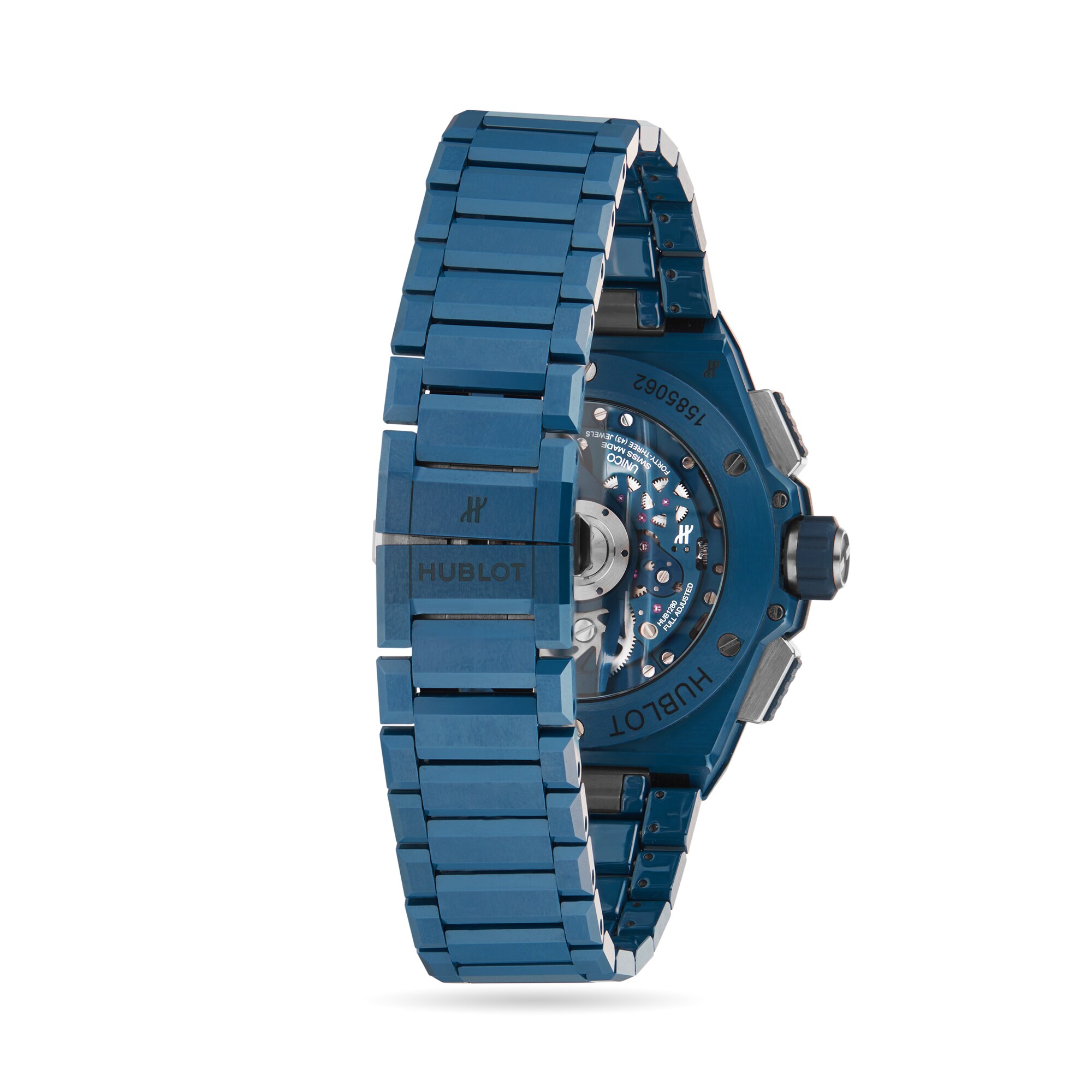 Hublot Big Bang 42 451.EX Mat Blue Skeleton Dial Dial, 42.0 mm