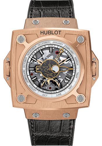 mahalon。 Hublot MP 08 908.OX Skeleton Dial, 18k King Gold, 35.2 mm