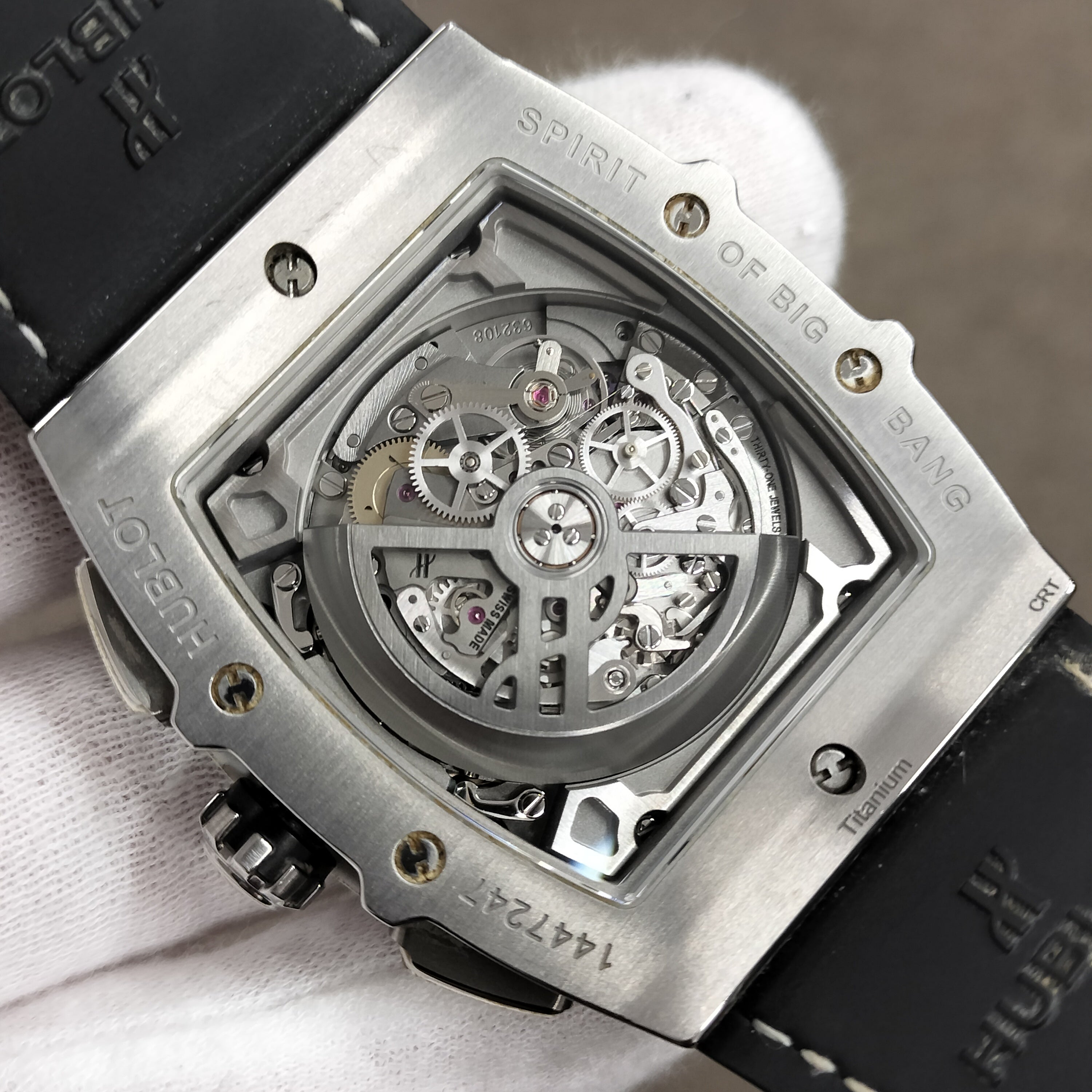 ロビ Hublot Spirit of Big Bang 45 601.NE Titanium, 45.0 mm, Sapphire