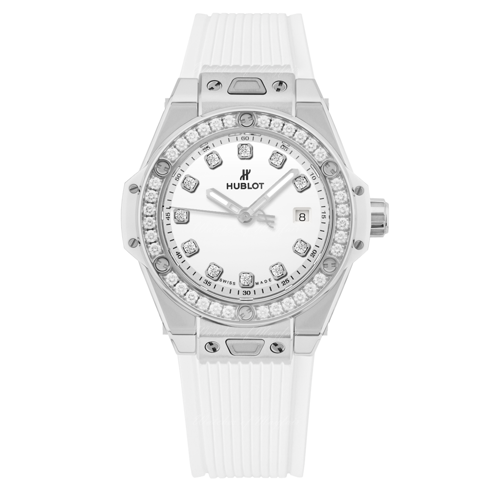 Hublot Big Bang One Click 485.SE Matte White Dial, Stainless Steel