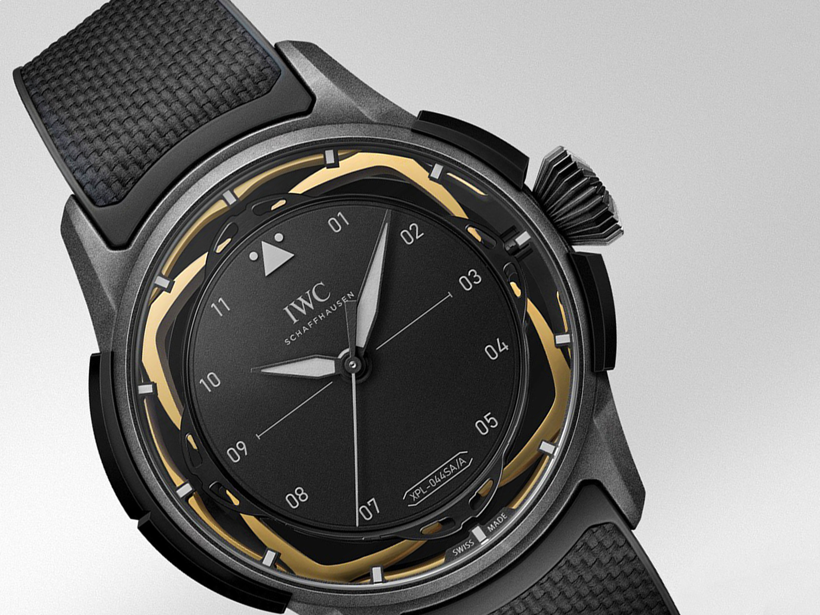 IWC Pilot's Watches 3572 Black Dial, Ceratanium®, 44.0 mm, Shock