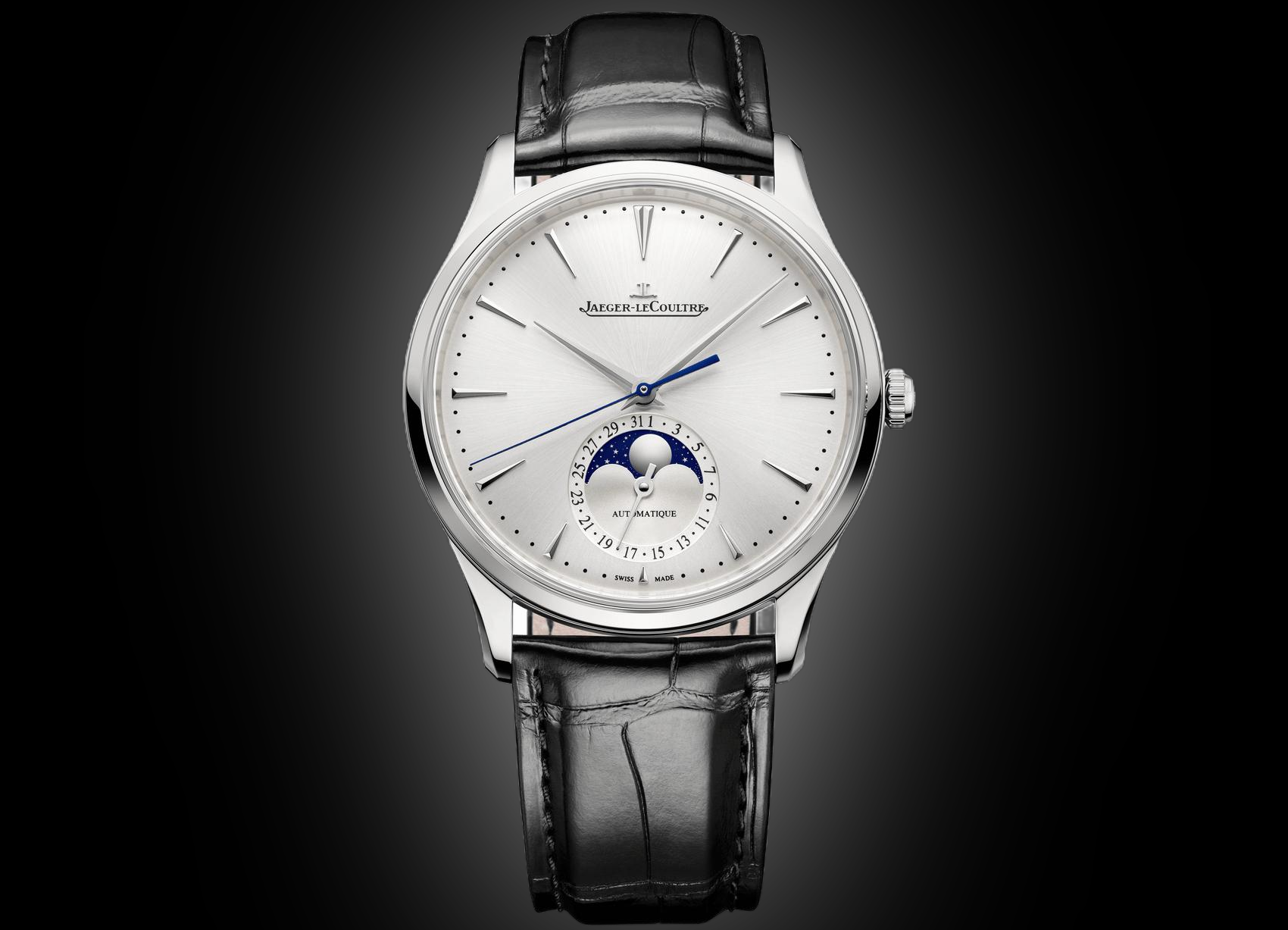 Jaeger LeCoultre Master Ultra Thin 136 Silvered Grey Dial