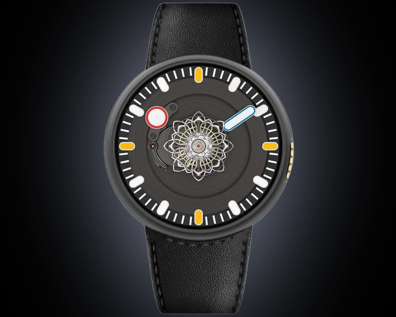 Kross Studio Collector Set Lotus KXWLT21 Black Dial, Titanium