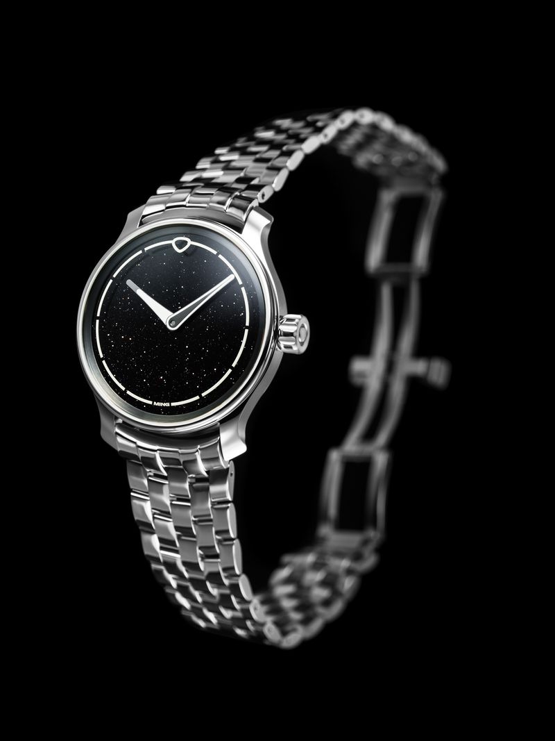 Ming 37XX 37.08 Starlight Waitlist Allocation, Black Dial, Stainless ...