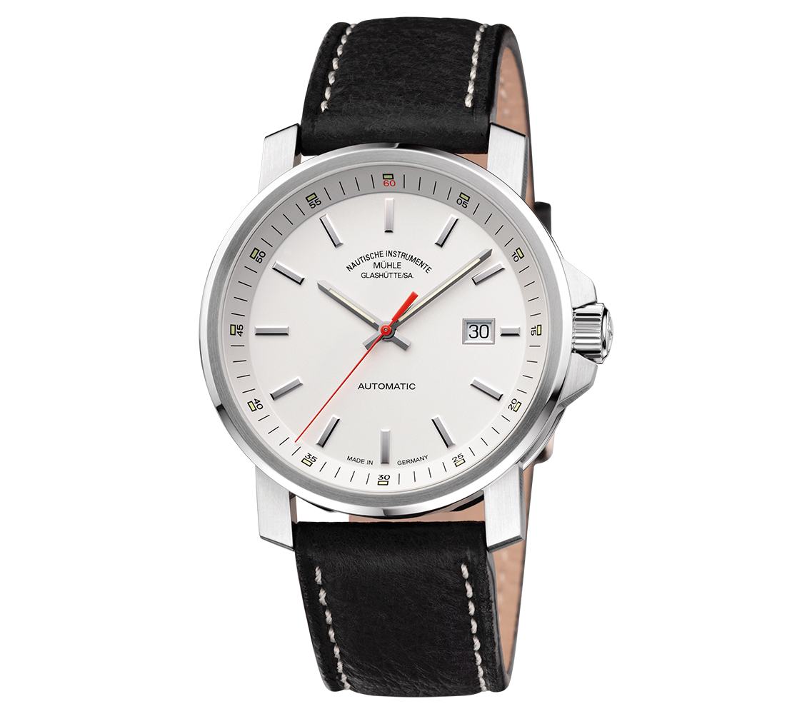 Muehle Glashuette 29er M1-25-31 White Dial, Stainless Steel, 42.4