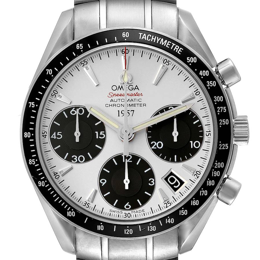 Omega Speedmaster Date 40 323.30 White Dial, Stainless Steel, 40.0