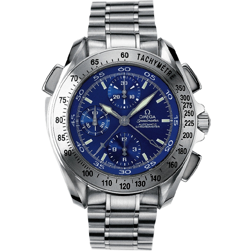 Omega Speedmaster 3540.80 Blue Dial, Stainless Steel, 43.3 mm