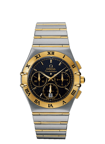Omega Constellation 39 1242.50 Black Dial, Yellow Gold, 39.0