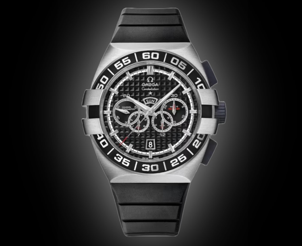 OMEGA Constellation ブラック腕時計 46b9dd2b0ba8_121.32.44.52.01.
