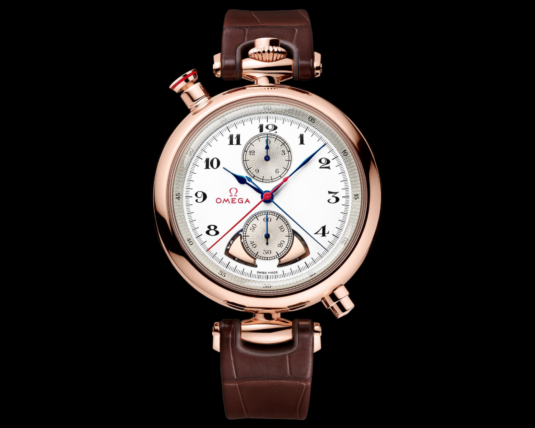 Omega Specialities Olympic 1932 Chrono Chime 522.53.45.52.04.001 White ...