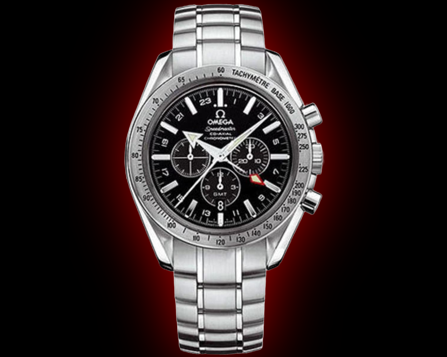 オサム Omega Speedmaster Broad Arrow 3581.50 Black Dial, Stainless Steel