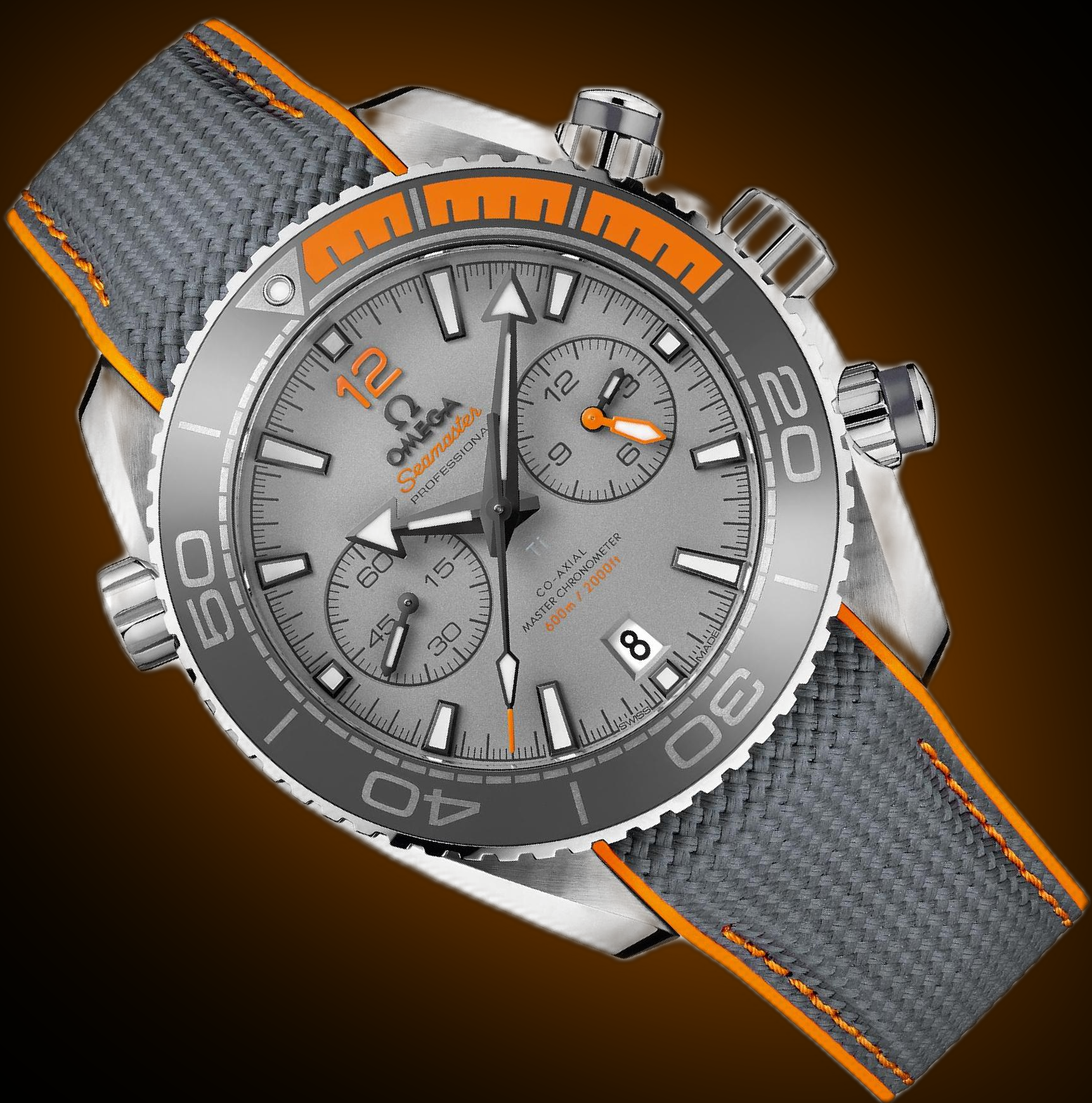 Omega Seamaster Planet Ocean 6000M Grey Dial, Grade - Main Image