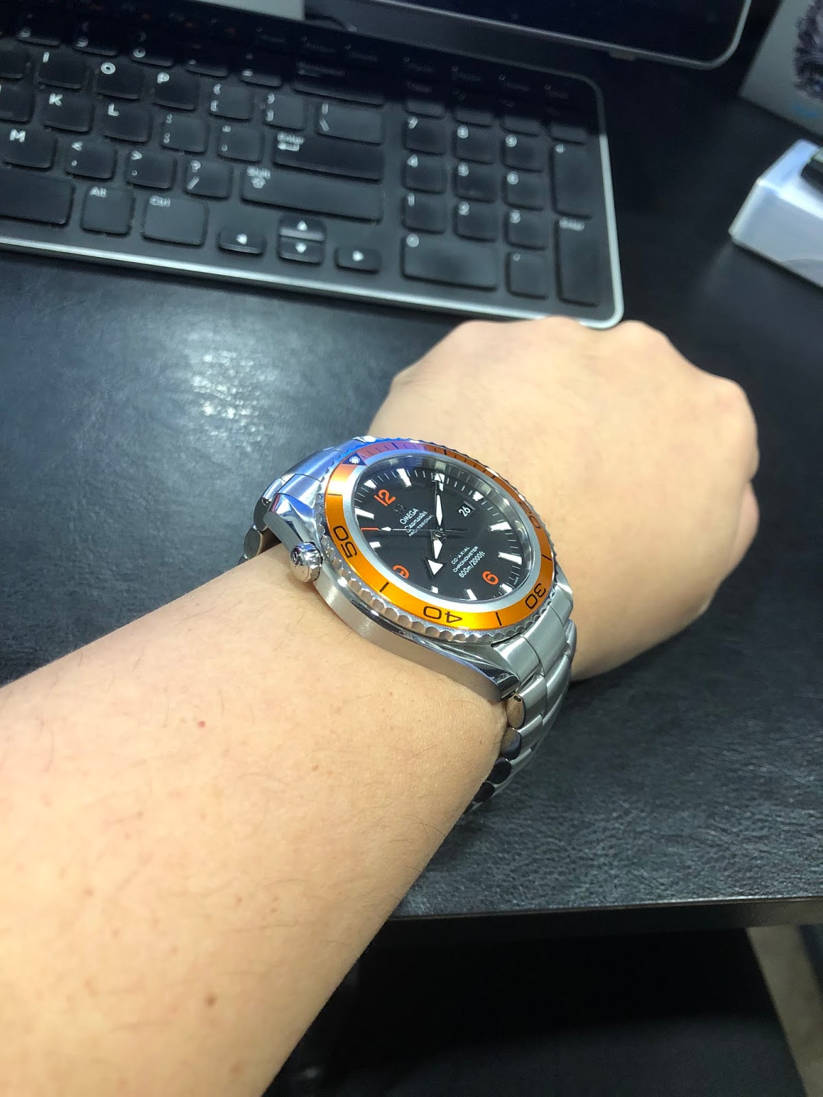 Omega Seamaster Planet Ocean 6000M 2208.50 Black Dial, Stainless