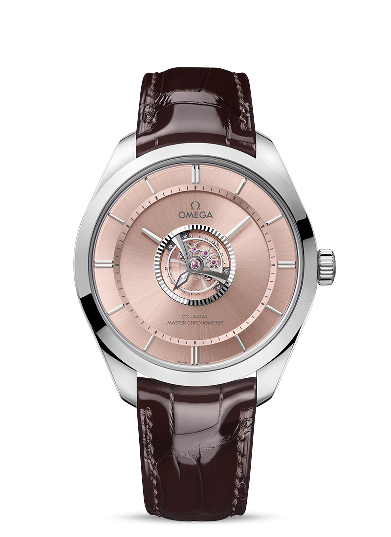 Omega De Ville 529.53 Brown Dial, 18K Canopus Gold™, 18K Sedna