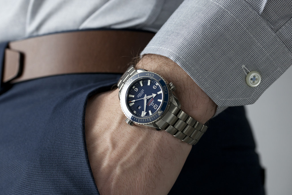 Omega Seamaster Planet Ocean 6000M 232.90 Blue Dial, Titanium
