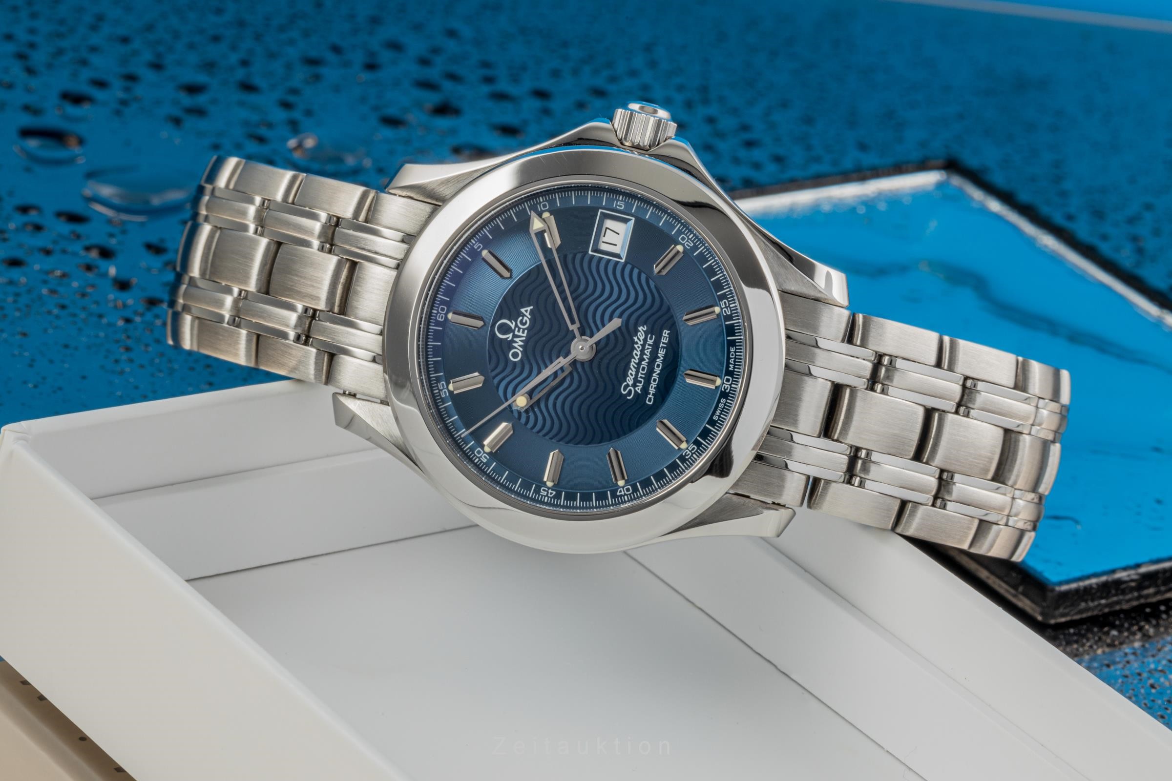 Omega Seamaster 120M 2501.81 Blue Dial, Stainless Steel, 36.25 mm