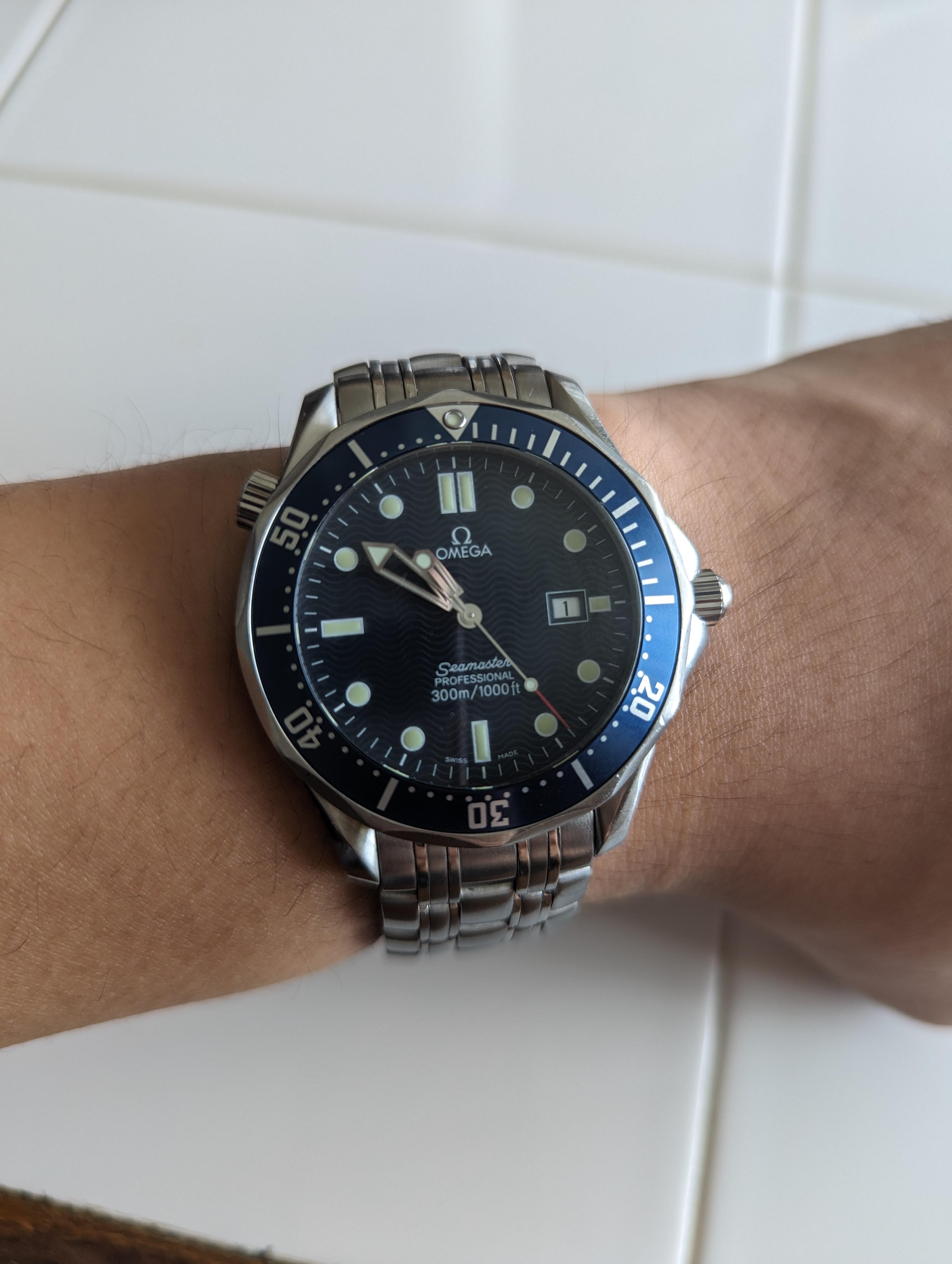 Omega Seamaster Diver 300M 2541.80 Blue Dial, Stainless Steel