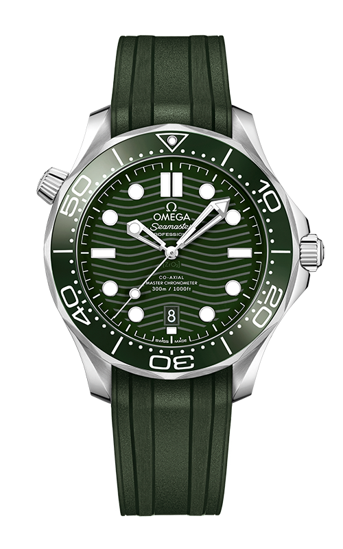 Omega Seamaster Diver 300M 210.32 Green Dial, Stainless Steel