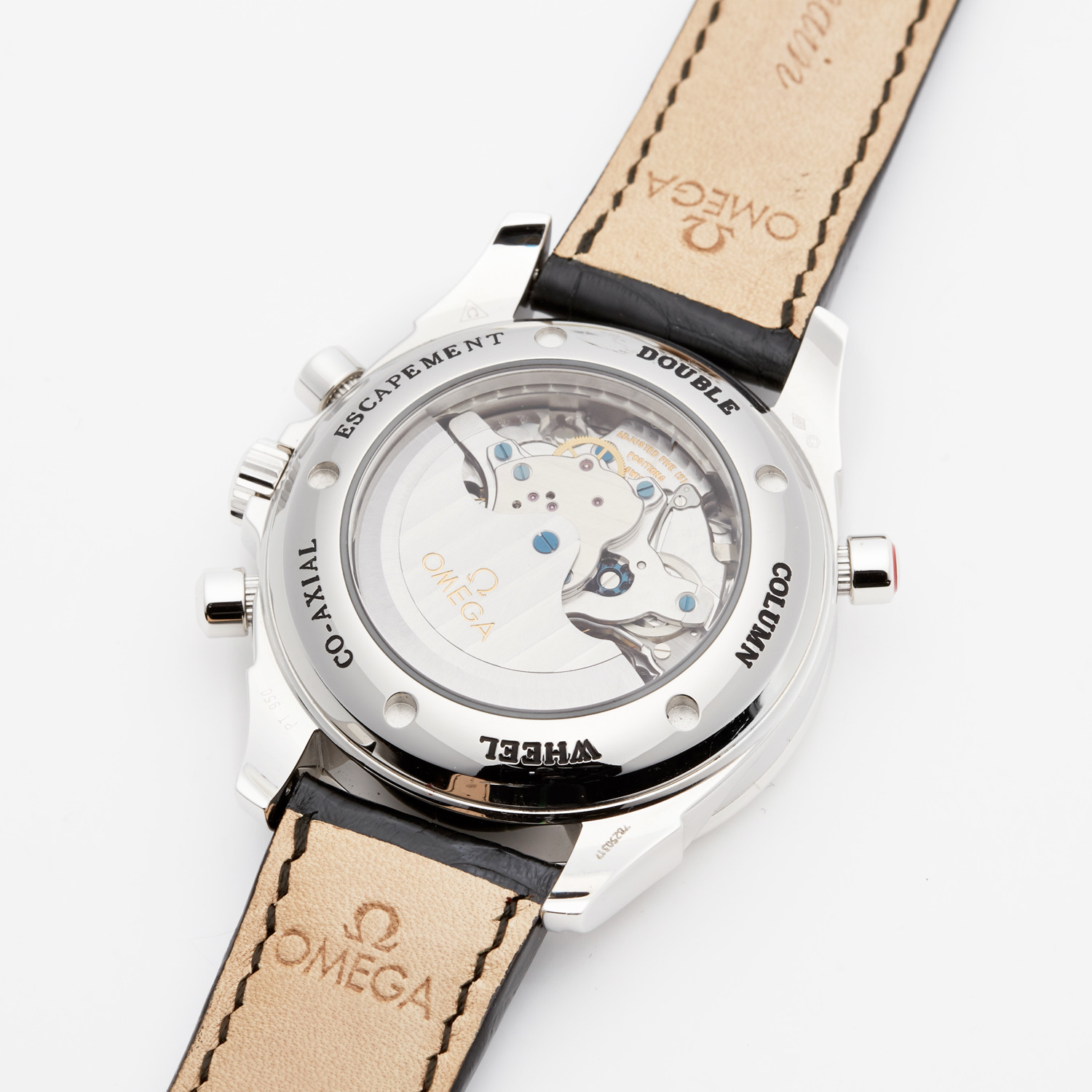 Omega De Ville 41 4647.40 Grey Dial, Platinum, 41.0 mm 