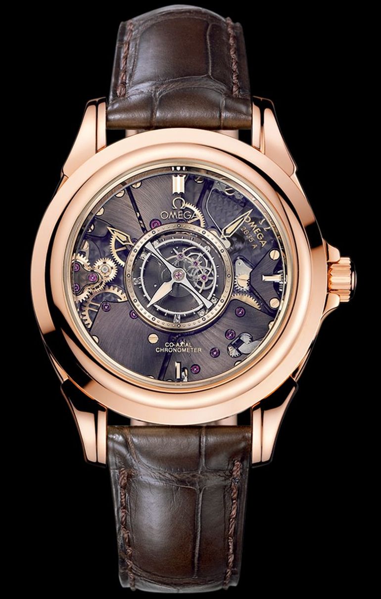 Omega De Ville 513.53 38.7 mm, 2635A, Tourbillon, Co-Axial