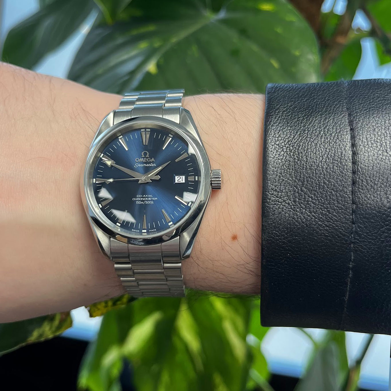Omega Seamaster Aqua Terra 150M 2503.80 Blue Dial, Stainless Steel