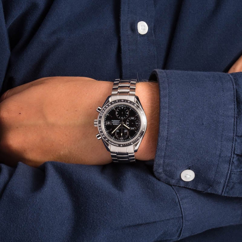 Omega Speedmaster Date 40 3210.50 Black Dial, Stainless Steel