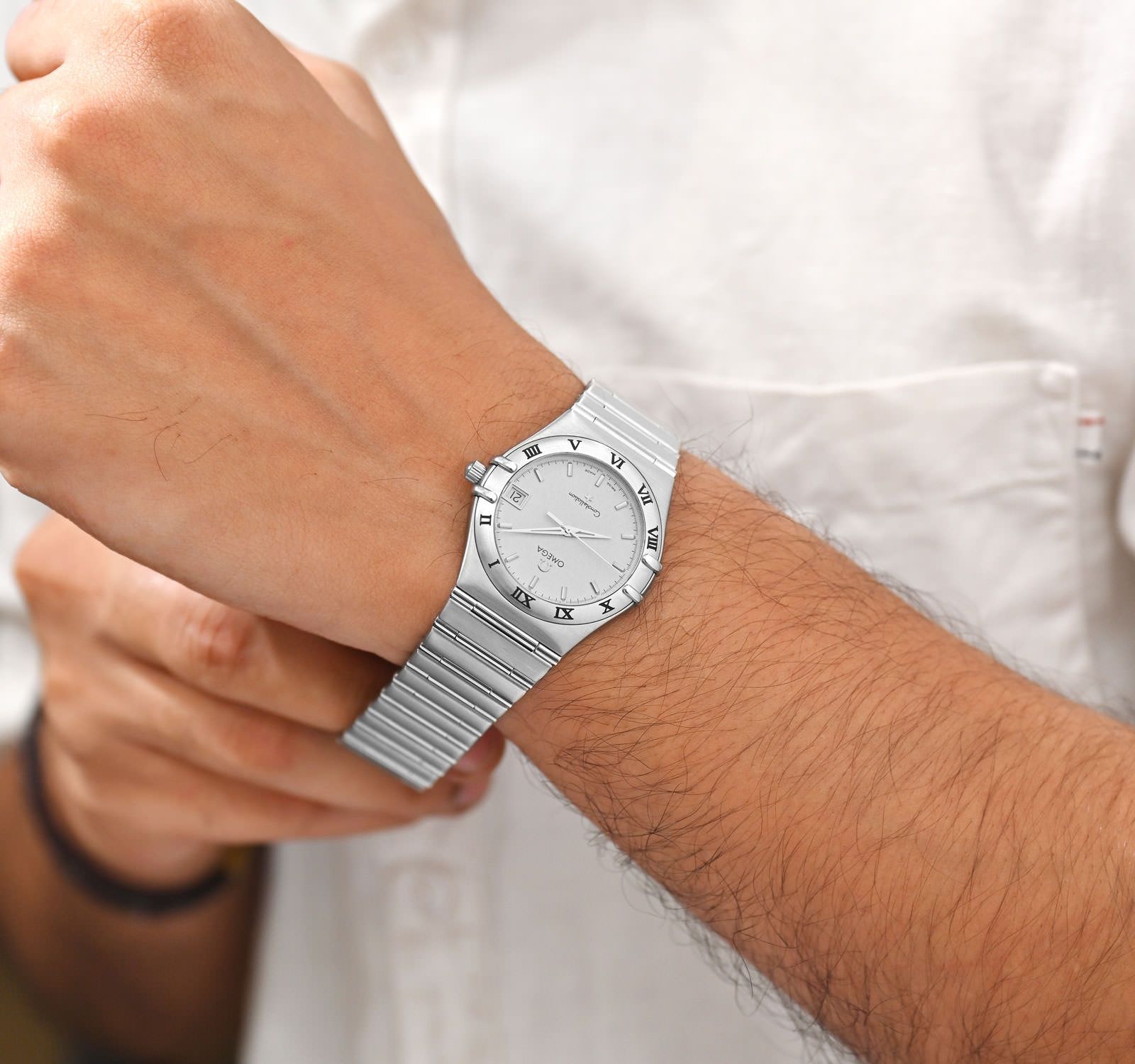 Omega Constellation 33.5 1512.30 Silver Dial, Stainless Steel