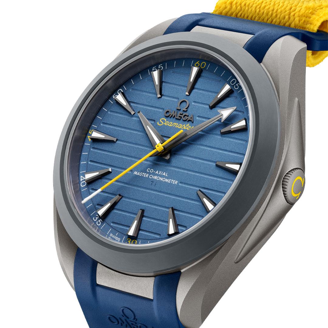 Omega Seamaster Aqua Terra 150M 220.92 Blue Dial, Gamma Titanium