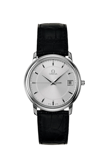 OMEGA De Ville Quartz シルバー ブラックレザー OMEGA De Ville Quartz シルバー ブラックレザー OMEGA De Ville