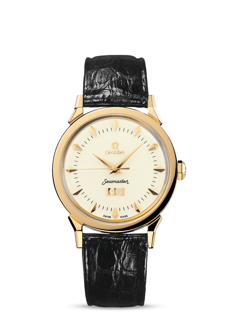 プラチニウムゴールド 2 Omega Museum 516.53 White Dial, Yellow Gold, 37.0 mm, XXIX