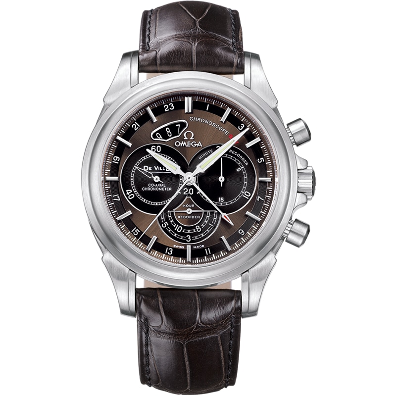 Omega De Ville 44 Brown Dial, Stainless Steel, mm