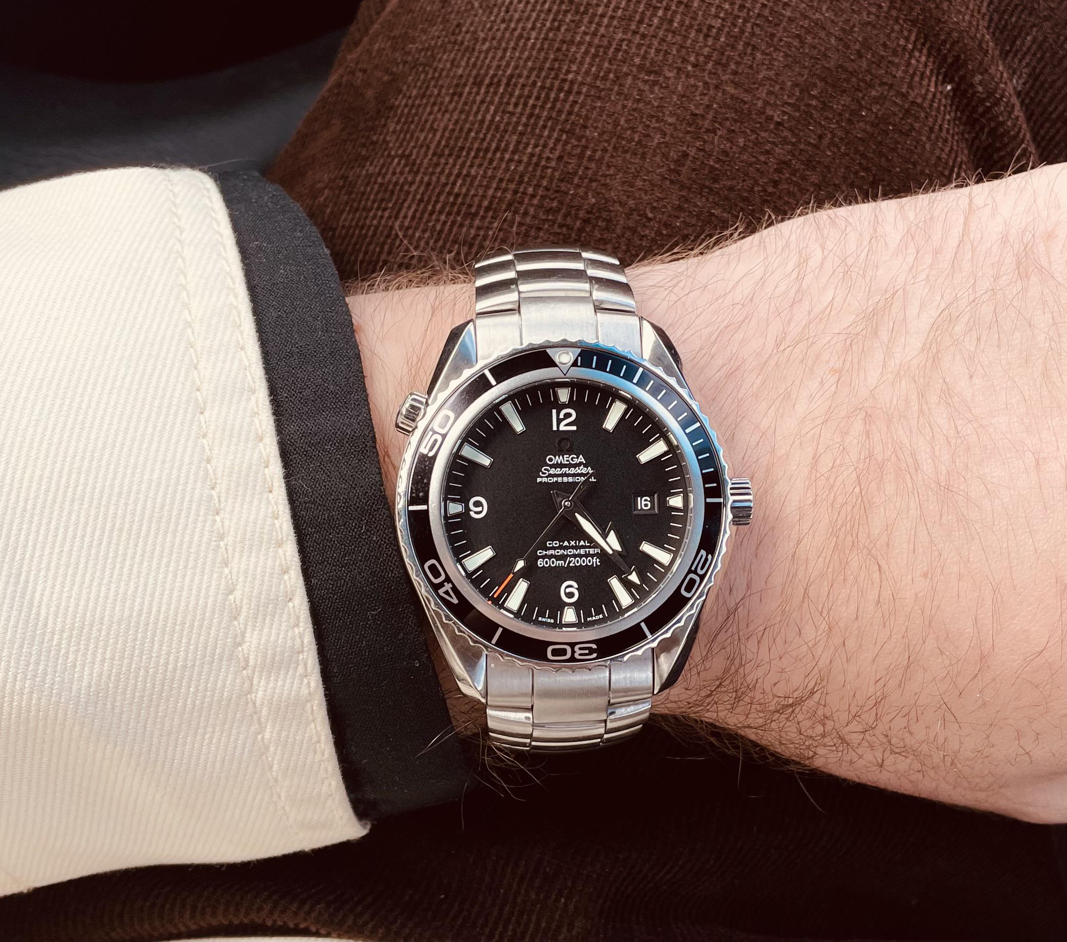 Omega Seamaster Planet Ocean 6000M 2201.50 Black Dial, Stainless