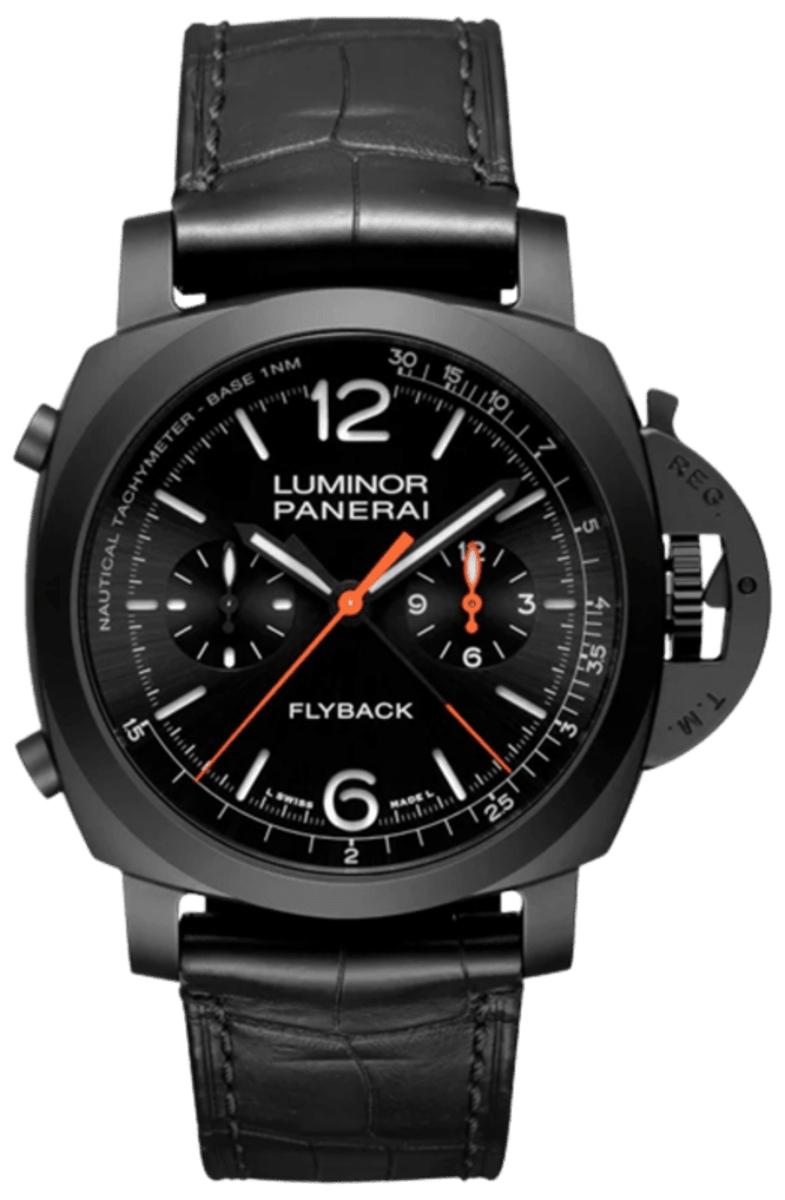 Panerai Luminor 1950 01298 Black Dial, Titanium, 44.0 mm, Chrono