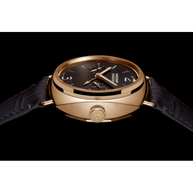 Panerai Radiomir 00330 Brown Dial, Pink Gold, Oro Rosa, Tourbillon GMT