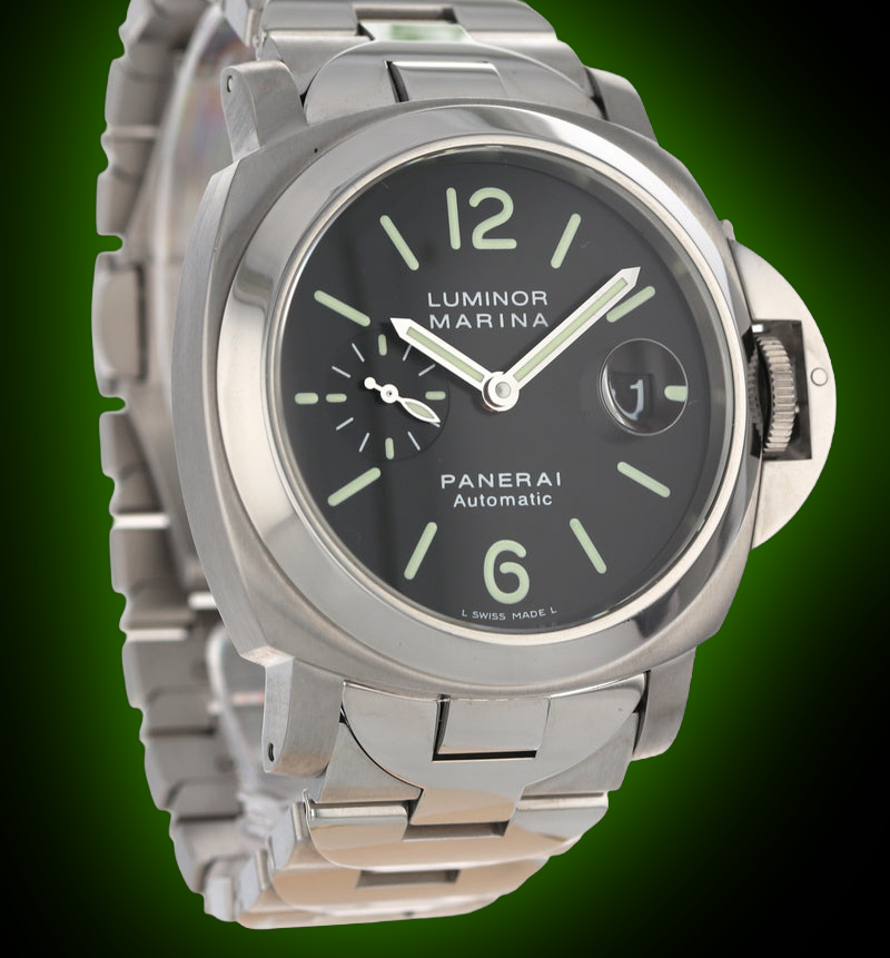 Panerai Luminor Marina 00220 Black Dial, Stainless Steel  display picture 2