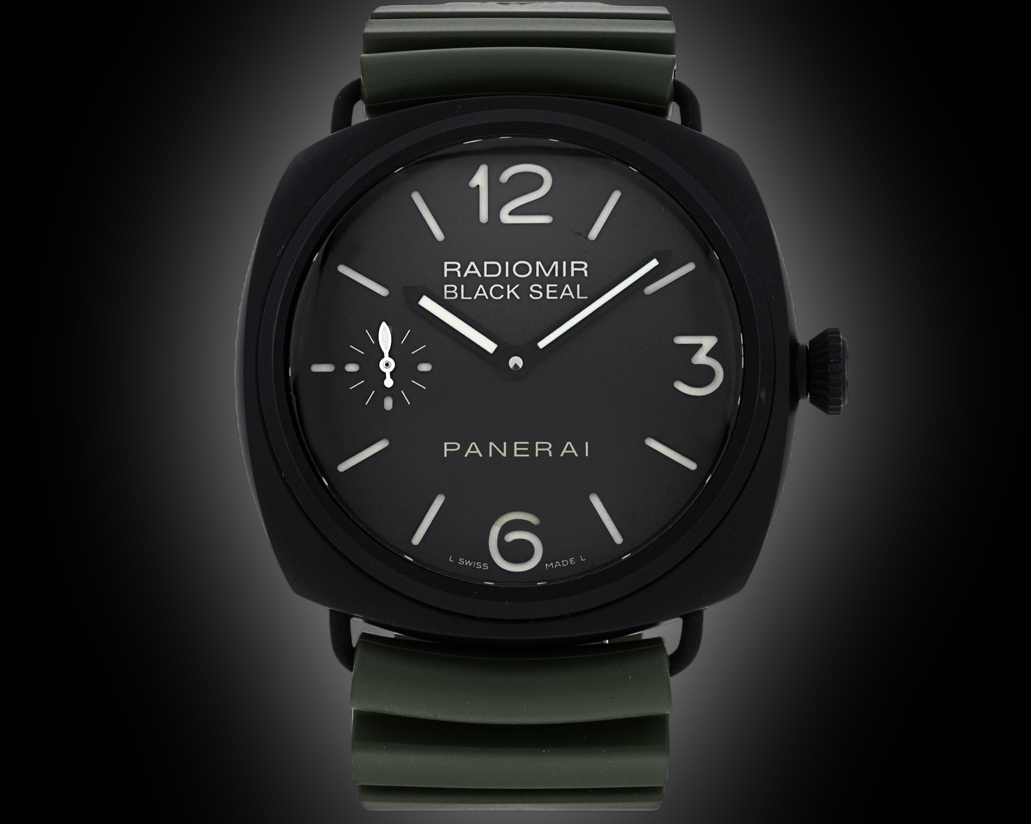 Panerai Radiomir 00292 Black Dial, Ceramic, 44.0 mm, Self Winding