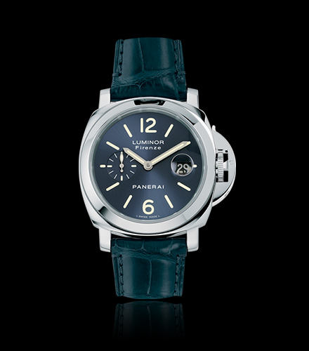 PANERAI LUMINOR MARINA 自動巻き時計 Panerai Luminor Marina 00229 Blue Dial, Stainless Steel, 44.0 mm