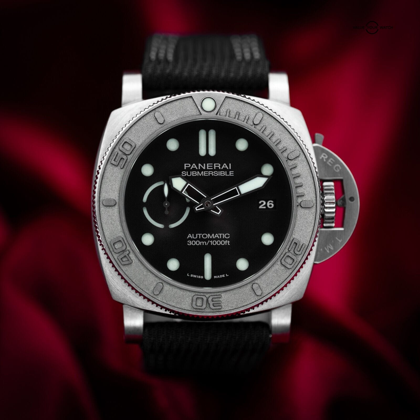 Panerai Submersible 47 00984 Black Dial, Titanium, 47.0 mm, Mike