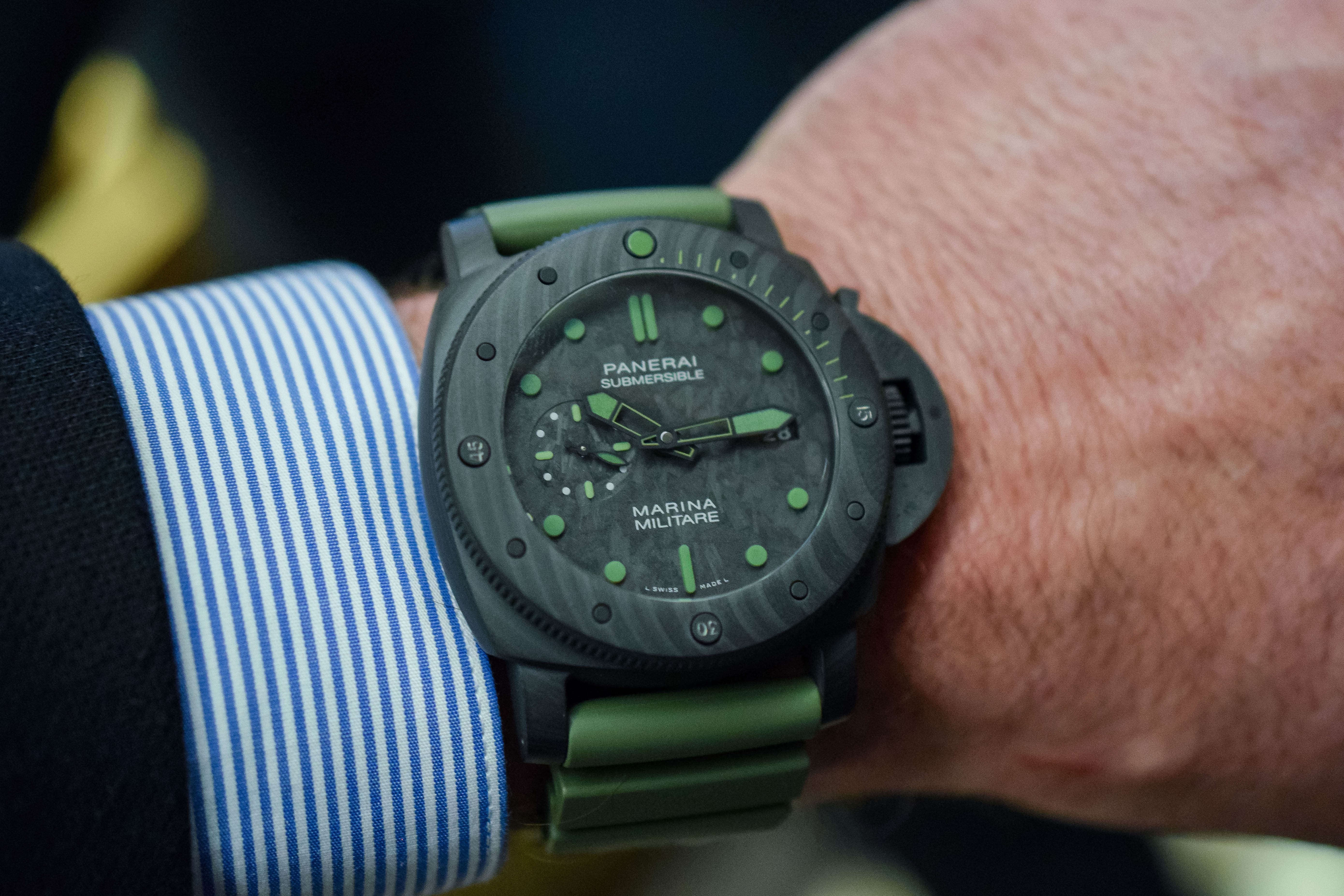 Panerai Submersible Marina Militare Carbotech 47mm Pam00961