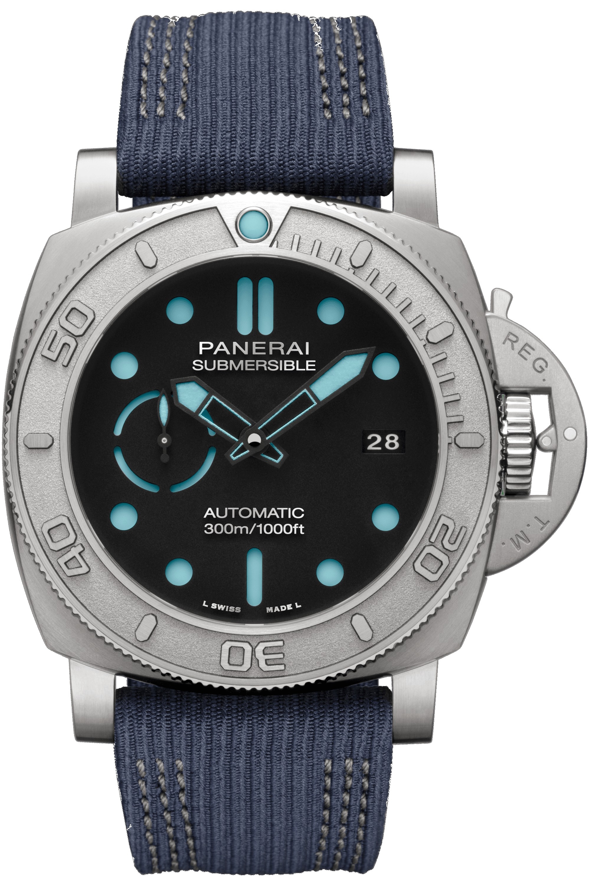 Panerai Submersible 47 00985 Black Dial, Titanium, 47.0 mm, Mike