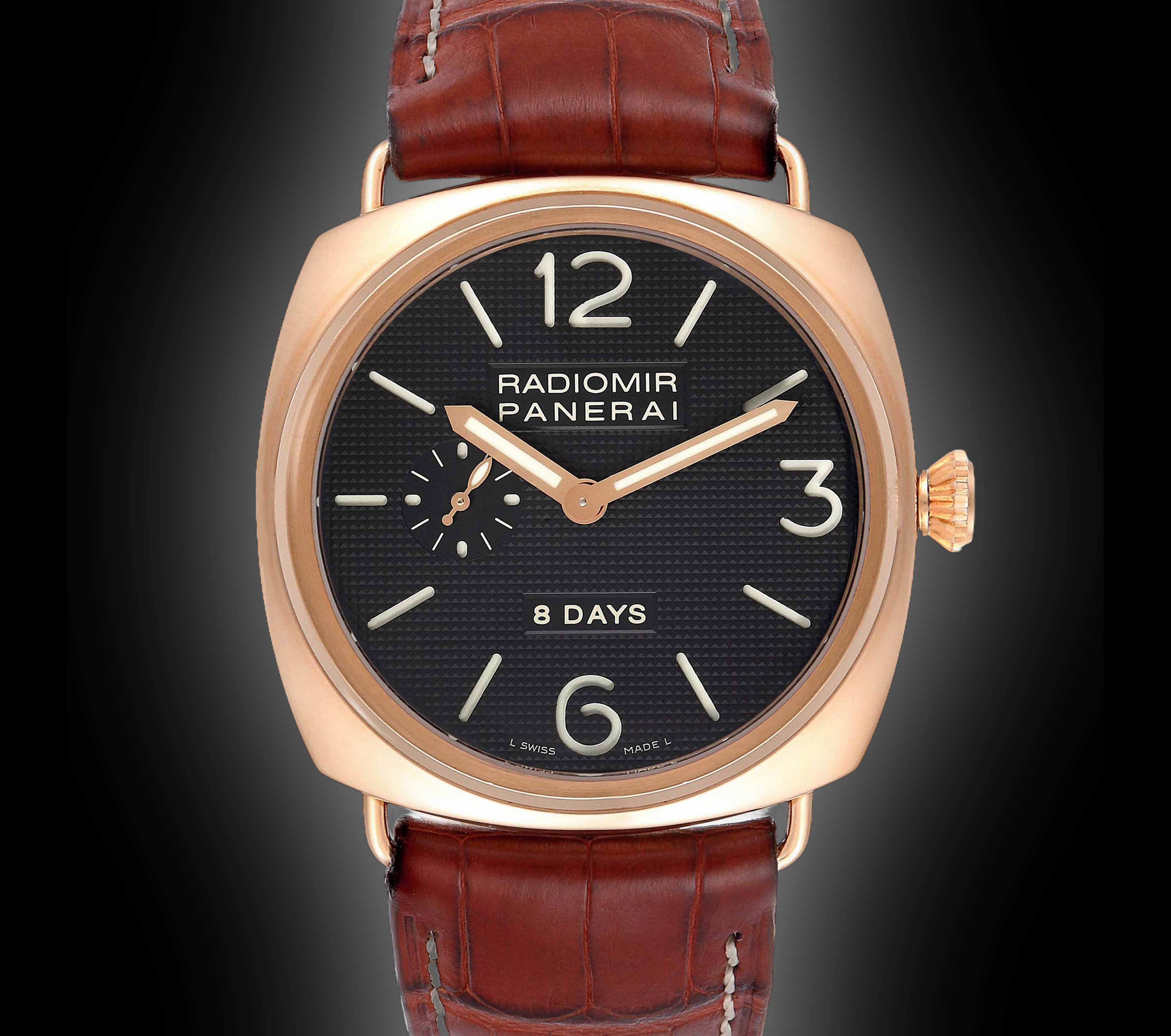 Explore Panerai Radiomir Pink Gold Watches | Coveted