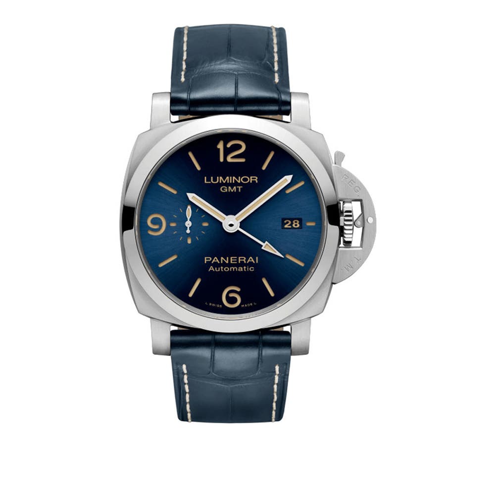 時計 OFFICINE PANERAI Luminor 44mm Panerai Luminor GMT Automatic Watch - 44mm - Pam 1033