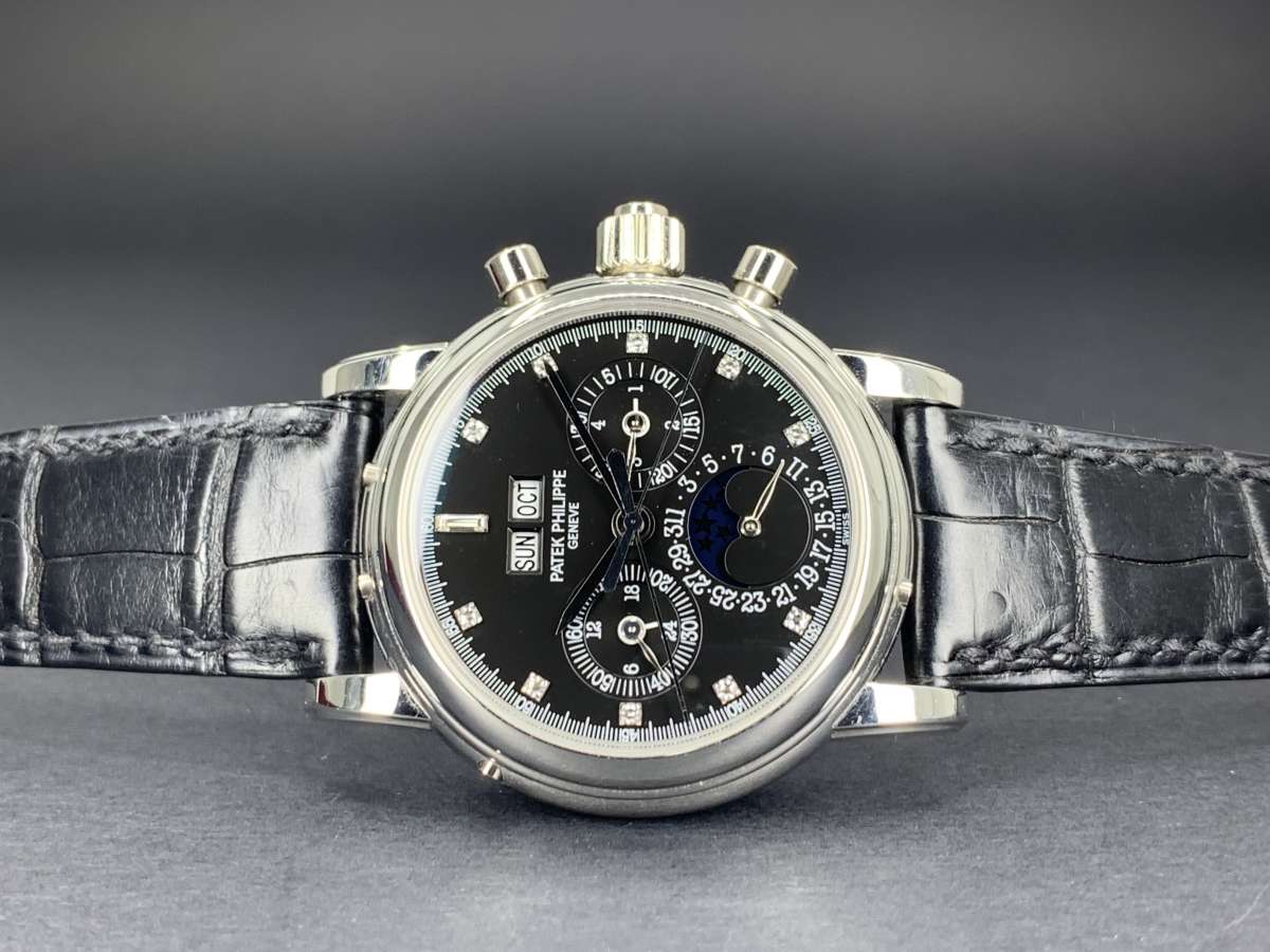 PATEK PHILIPPE タイプ　 ブラックレザーベルト C33艶あり 0cd5f944421679eec3cbe68e57588f