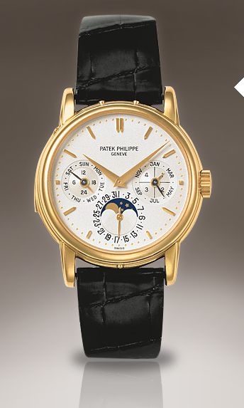 Patek Philippe Grand Complications 3974 Silver Dial, Yellow Gold