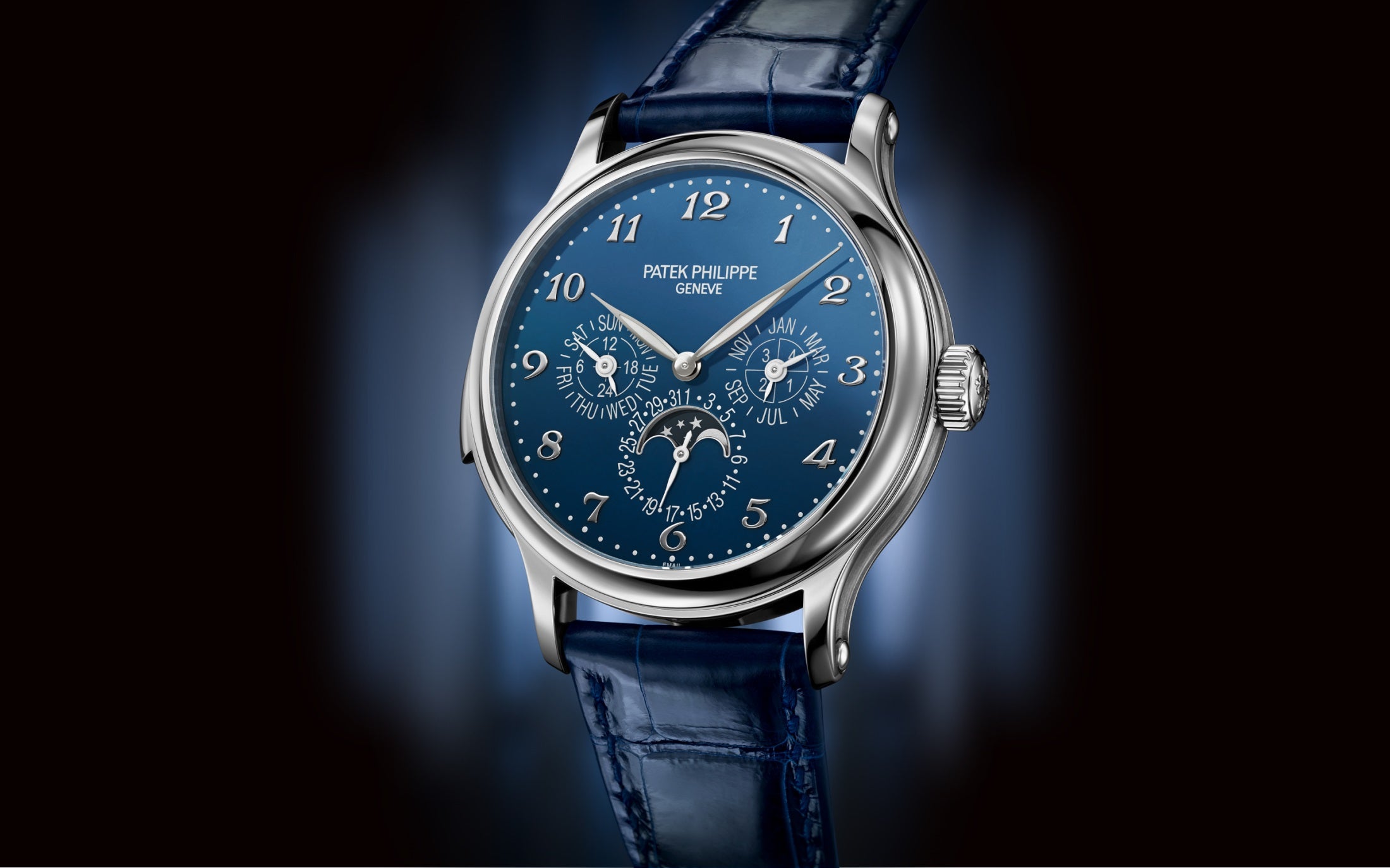 Patek Philippe Grand Complications 5374 Blue Dial, White