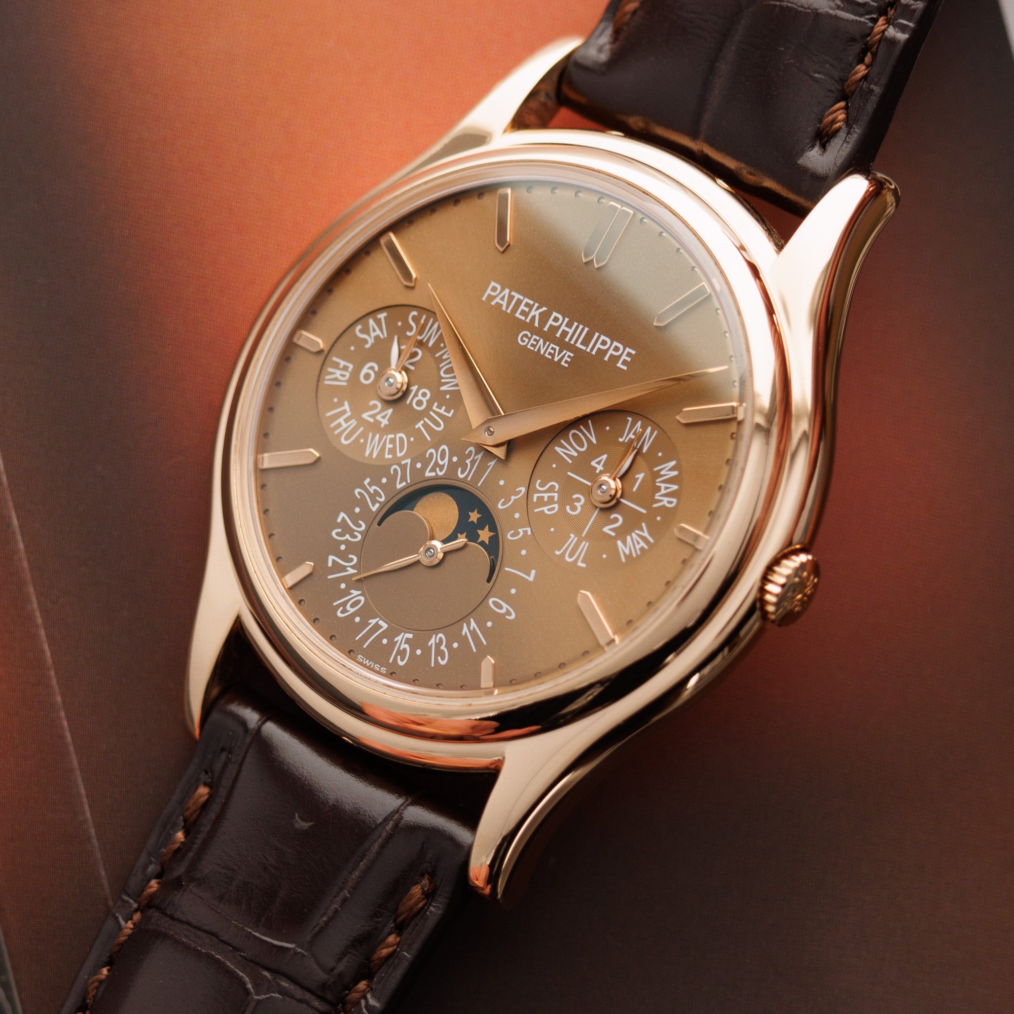 Patek Philippe Grand Complications 5140 Brown Dial, Rose Gold